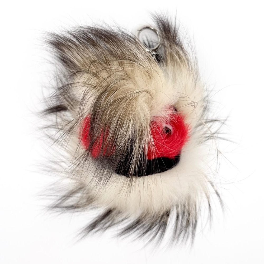 Fendi Fur Bag Charm - Eye Drop